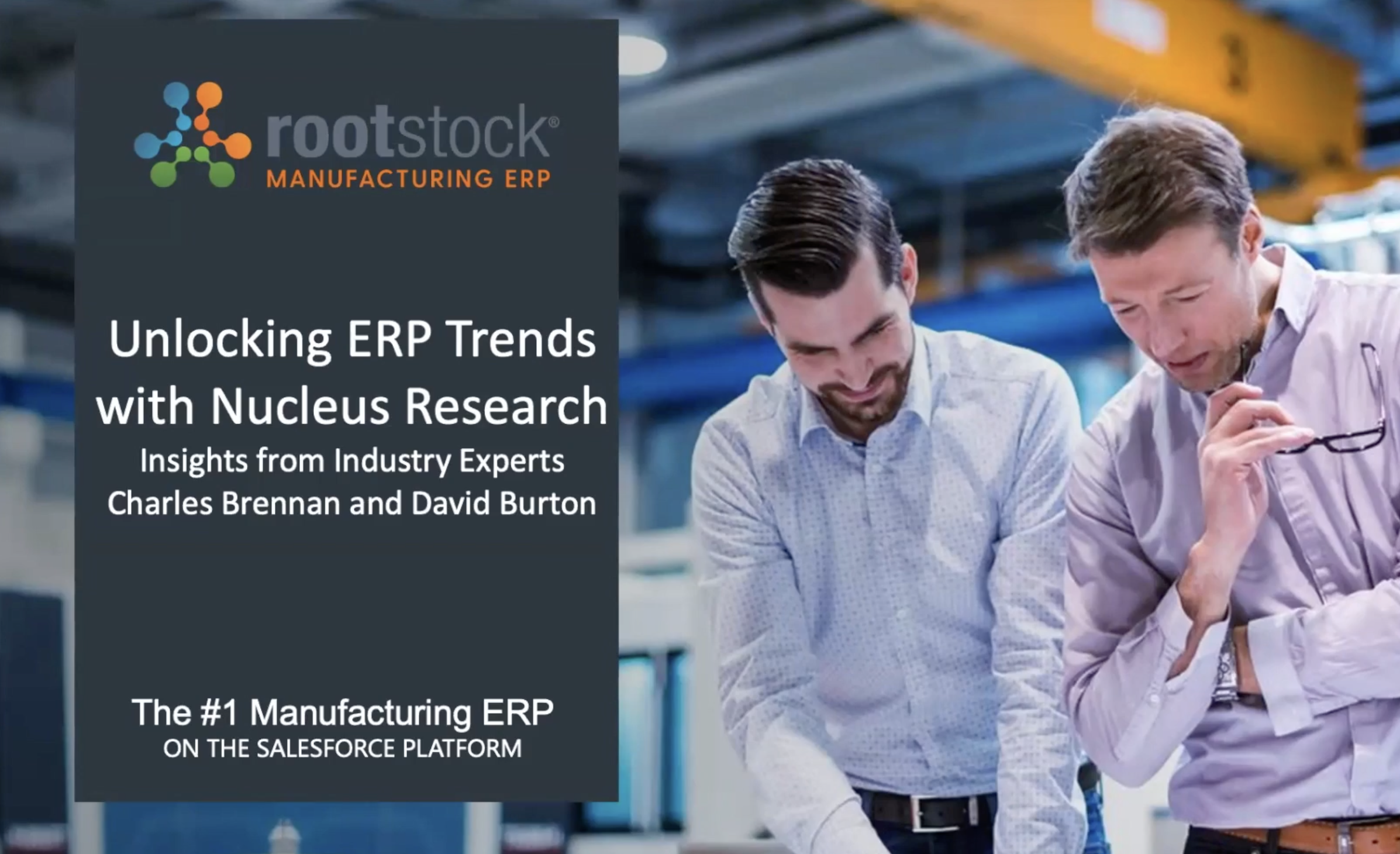 Rootstock ERP trends webinar screenshot
